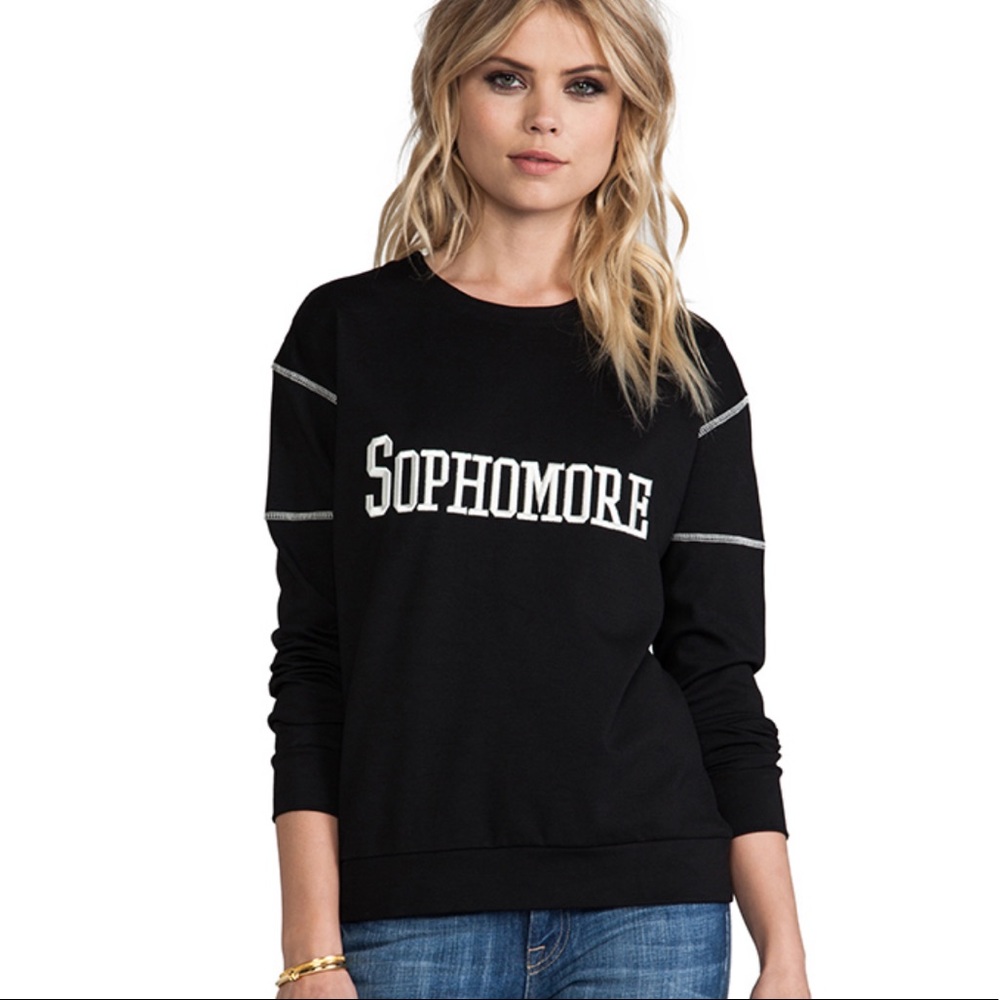 Pencey Sophomore Sweatshirt Embroidered Shopbop